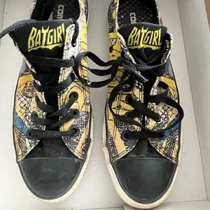 Batgirl Converse sneakers Womens size 9